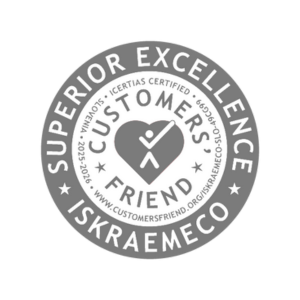 Customer's Friend certificate badge for Iskraemeco.